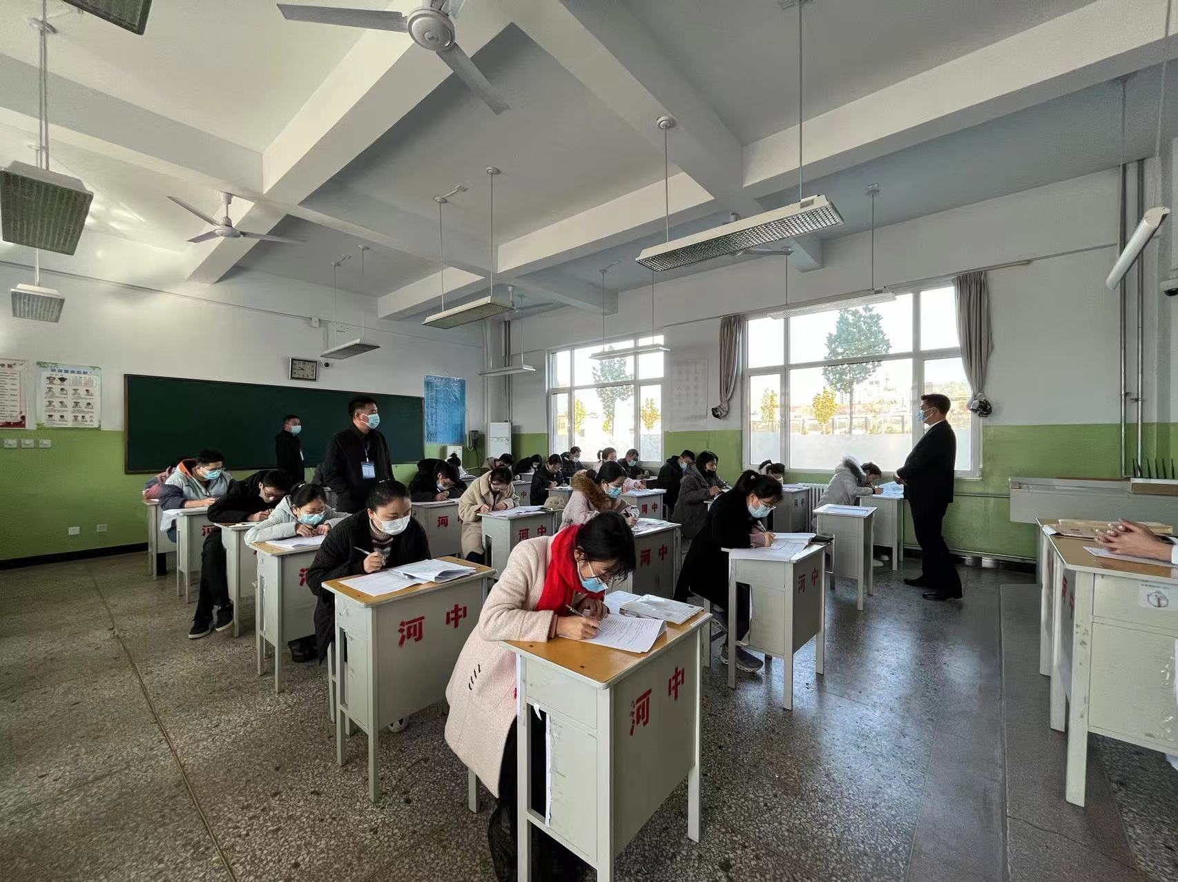 河津市城市基础设施建设投资开发有限公司面向社会招聘笔试工作圆满完成